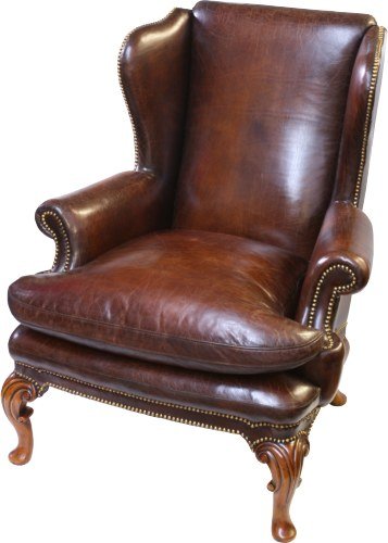 A Georgian Wing Back Chair