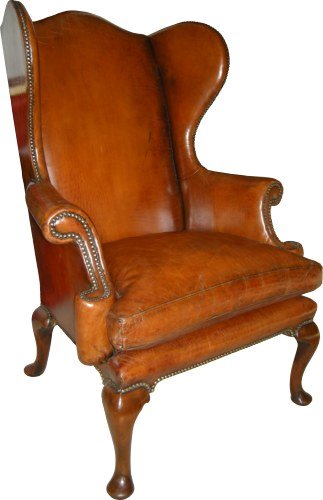 A Beautiful 1715 George 1 style Wing Back Chair