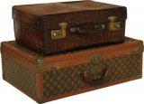 Two of our selection of antique cases