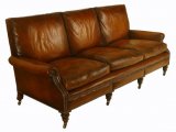 A 3 Seater Cushion Back Settee